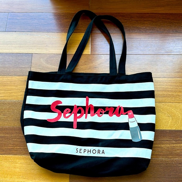 Sephora Brand Tote Bag, Black - Picture 1 of 14
